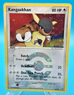 Pokemon TCG Kangaskhan FireRed LeafGreen 6/112 Holo Rare Near Mint Free Shipping - Image 1