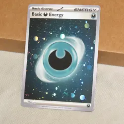 Pokemon Basic Darkness Energy Cosmos Holo with 2 SWIRLS Swirl x 2 SVE 007 151 - Image 1