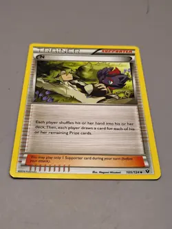 POKEMON N SUPPORTER #105/124 UNCOMMON FATES COLLIDES NM - Image 1