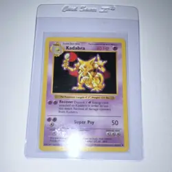 Pokemon Kadabra Base Set 32/102 1999 SHADOWLESS - Image 1