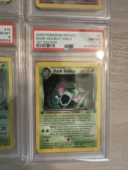 2000 Pokemon Rocket Lot, New Slabs W/ Plastic Covers, All 1st Edition Holo - Image 5