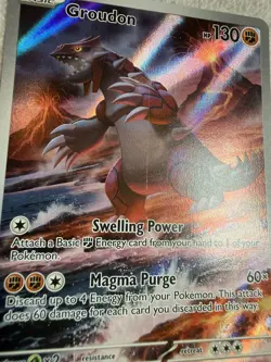 Groudon IR 199/182 Pokemon Sv04: Paradox Rift - Image 3