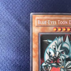 Blue-Eyes Toon Dragon MRL-000 Magic Ruler 1st Edition - Image 5