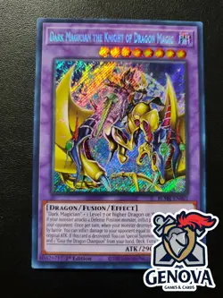 Yu-Gi-Oh! Dark Magician The Knight of Dragon Magic x1 BLMR-EN104 1st Nm - Image 1