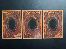 YUGIOH 3x The Black Stone Of Legend x3 NM LDK2 Ultra Rare - Image 2