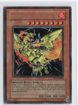 Yugioh - Sacred Phoenix of Nephthys FET-EN005 Unlimited - Flaming Eternity - Image 1