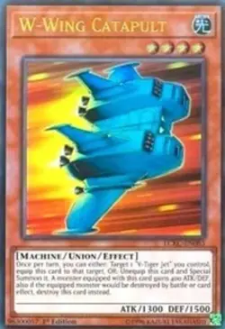 W-Wing Catapult - LCKC-EN083 - Ultra Rare - 1st Edition - Lightly Played - Image 1