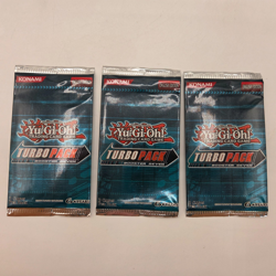 Yugioh Turbo Pack 7 Pack Lot of 3 - Image 1