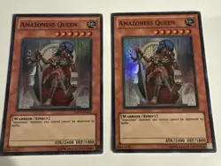 1x Yugioh Amazoness Queen DREV-EN032 Super Rare Unlimited LP - Image 1