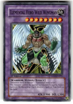 Elemental Hero Wild Wingman - DP03-EN011 1st Edition - YuGiOh - Image 1