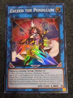 Yugioh! Exceed the Pendulum - AGOV-EN045 - Super Rare - 1st Edition Near Mint, E - Image 1