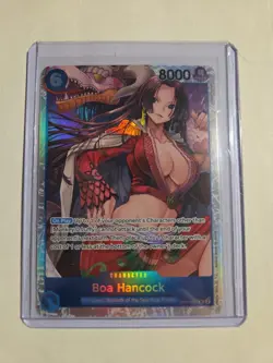 Boa Hancock OP07-051 - One Piece TCG EN - SR Super Rare Foil NM - Image 1