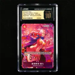 CGC 10 Pristine 2025 One Piece CHN Vinsmoke Reiju OP12-063 SR (Alt Art) - Image 1