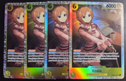 Koala OP09-103 SR NM Yellow Emperors in the New World Playset x4 One Piece tcg - Image 1