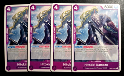 Hitokiri Kamazo OP06-076 Wings of the Captain Regular One Piece Tcg Playset x4 - Image 1