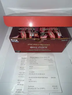 Extra Booster: One Piece TCG Heroines Edition Box (EB-03) UNSEALED! 24 packs. - Image 1