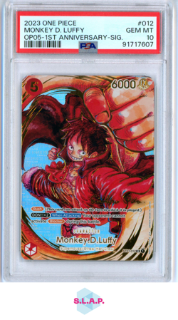 MONKEY D. LUFFY ONE PIECE - 2023 AWAKENING OF THE NEW ERA - ENGLISH PSA 10 - Image 1