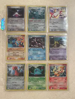 Pokemon Card Lot 9 Vintage Cosmos Holos 🔥 2004-2009 DP era Pop Promo LP-HP - Image 1