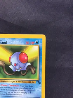Pokemon Cards: Fossil 1st Edition Common: Tentacool 56/62 - Image 3