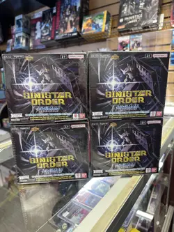 DIGIMON CARD GAME: Sinister Order Booster Box EX10 24 Packs Ships 9/19 - Image 1