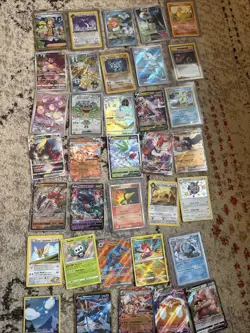 Pokemon Card Assorted 46 Card Lot - Image 1