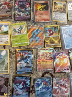 Pokemon Card Assorted 46 Card Lot - Image 3