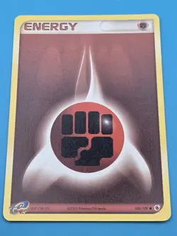 FIGHTING ENERGY -105/109 Ruby & Sapphire Pokemon Card NM - Image 1