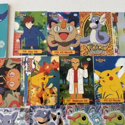 Pokemon Topps cards 1999 TV Animation Edition Series 1 set Charizard Read! - Image 5