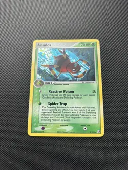 Pokemon Card EX Unseen Forces Holo Ariados 2/115 Rare - Image 2
