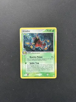 Pokemon Card EX Unseen Forces Holo Ariados 2/115 Rare - Image 3