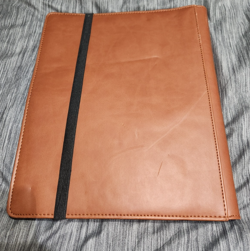 Ultra Pro Brown Pro Binder 9 Pocket 360 Cards Deck Protector w/ Elastic Strap - Image 2