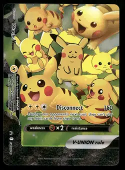 Pikachu V-Union Promo SWSH: Sword & Shield Promo Cards SWSH141 NM - Image 1