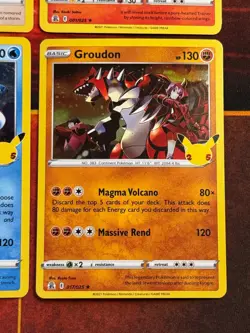 Pokemon Celebrations 4 Card Holo Lot - Lugia / Ho-oh / Kyogre / Groudon - Image 5