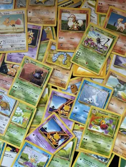 Vintage Pokemon Cards Bundle x 100 including base set 1999 WOTC - Image 5