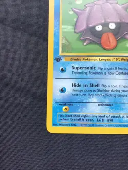 Pokemon Cards: Fossil 1st Edition Common: Shellder 54/62 - Image 5