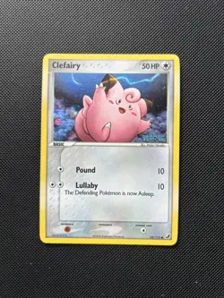 Pokemon Card EX Unseen Forces Reverse Holo Clefairy 53/115 Stamped - Image 1