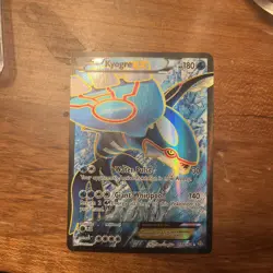 Kyogre EX 148/160 XY Primal Clash 2015 Full Art Holo Pokemon Card TCG - Image 1