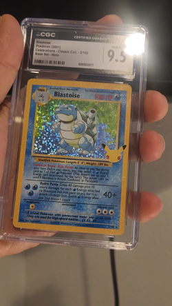 Celebrations Blastoise and Celebrations Venusaur CGC Mint+ 2 Card Graded Lot - Image 2