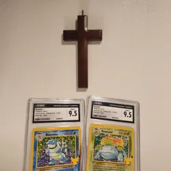 Celebrations Blastoise and Celebrations Venusaur CGC Mint+ 2 Card Graded Lot - Image 4