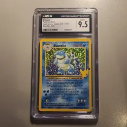 Celebrations Blastoise and Celebrations Venusaur CGC Mint+ 2 Card Graded Lot - Image 5