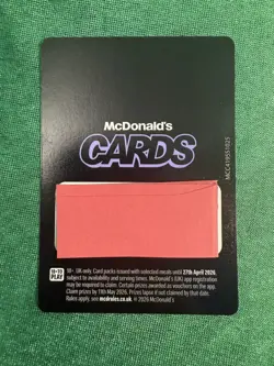 gherkin transfer 10/24 Mcdonalds TCG Trading Cards 2026 UnRedeemed trading card - Image 2