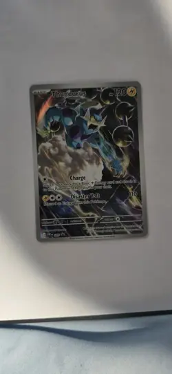 Pokemon TCG Thundurus SVP 209 Black Star Promo Card - Image 1