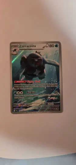 Pokemon Carracosta TCG Illustration Rare Card 107/086 S&V Black Bolt - Image 1