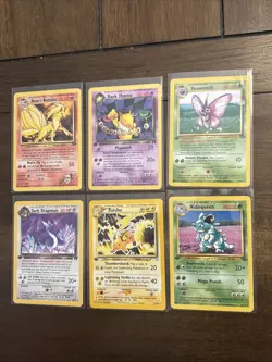 Pokemon TCG WOTC Vintage Card Lot 1st Edition Bangers Wizards Collection Wow - Image 4