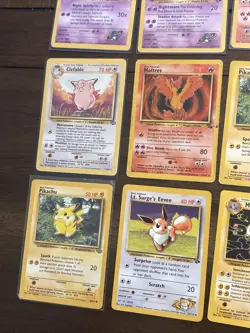 Pokemon TCG WOTC Vintage Card Lot Bangers Wizards Collection Wow - Image 4