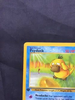 Pokemon Cards: Fossil 1st Edition Common: Psyduck 53/62 - Image 2