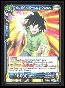 Dragon Ball Super - Son Goten, Developing Teamwork - BT19-054 UC Card CB-1-4-A-6 - Image 1