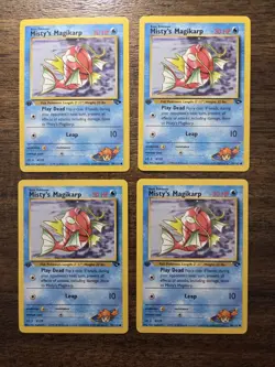 Misty's Magikarp #88 1st Edition Gym Challenge LP (SINGLE CARD) - Image 1