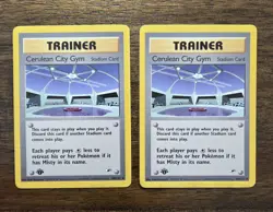 Cerulean City Gym #108 1st Edition Gym Heroes LP (SINGLE CARD) - Image 1
