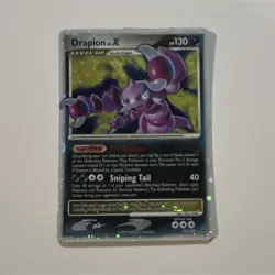 Drapion LV.X Platinum 123/127 Ultra Rare Holo 130 HP Level Up Pokemon Card - Image 1